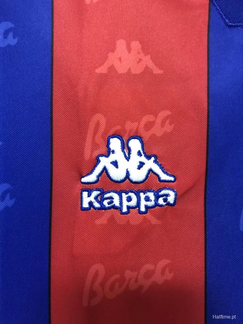 96/97 Retro Barcelona Home Football Shirt 1:1 Thai Quality