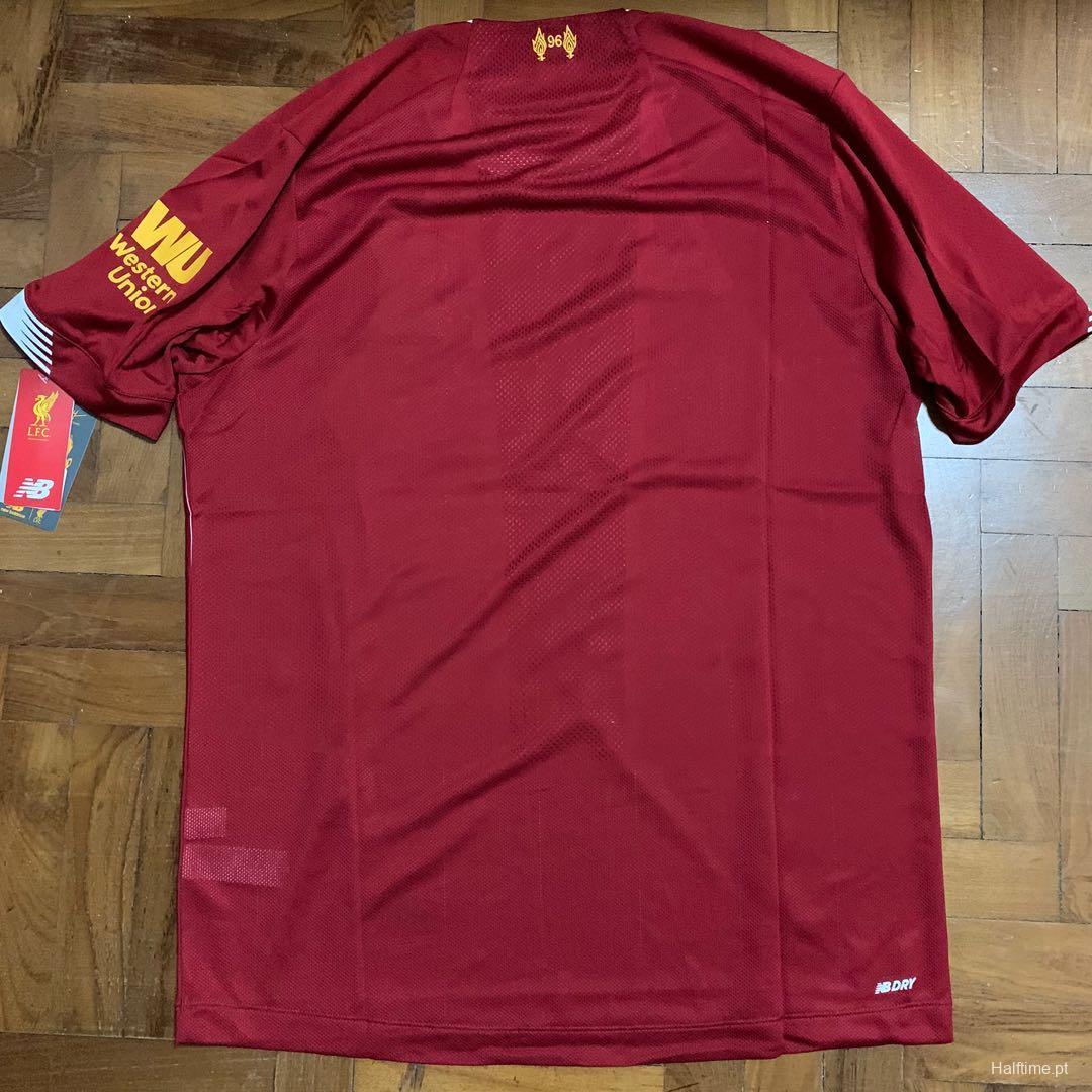 19/20 Retro LFC Home Football Shirt 1:1 Thai Quality