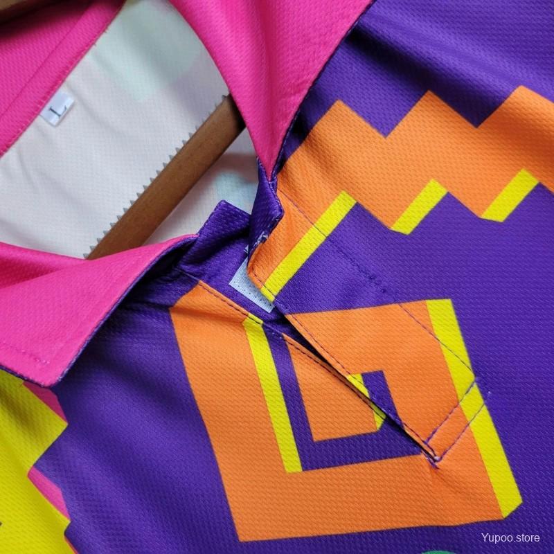 1995 Retro  Mexico CAMPOS 9 Home Orange Jersey