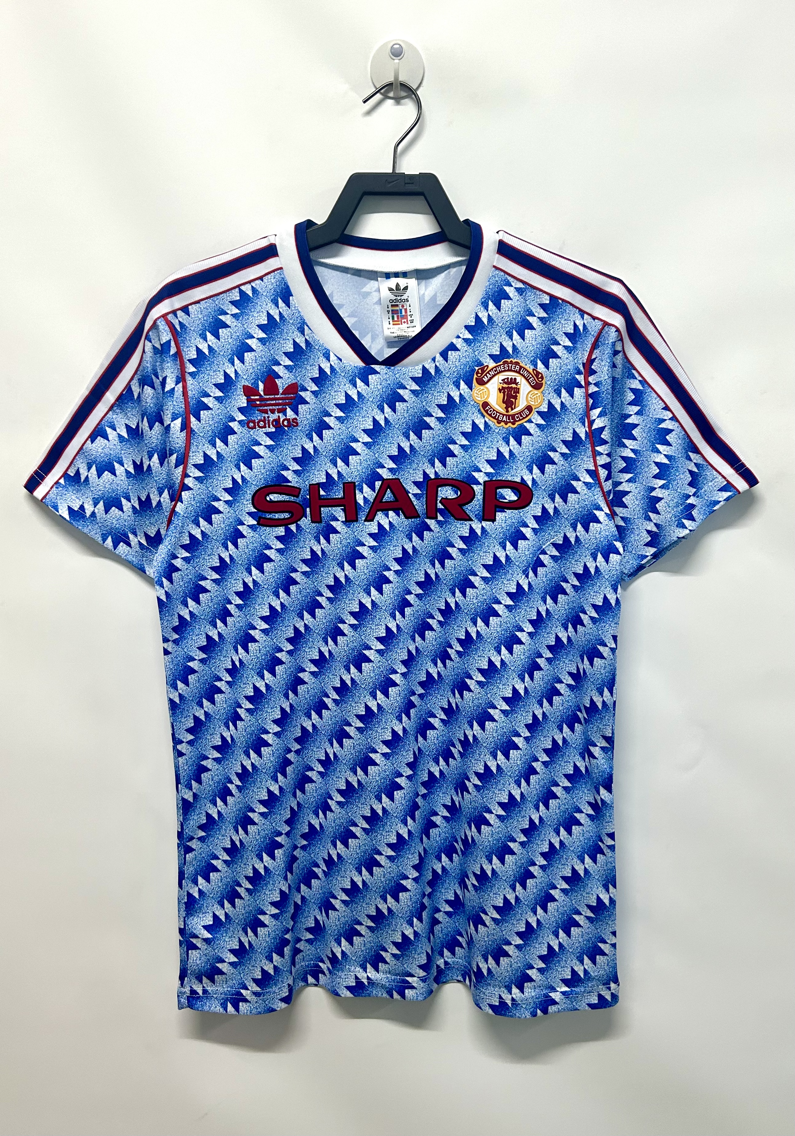 1990-92 Retro Manchester United Away Football Jersey 1:1 Thai Quality