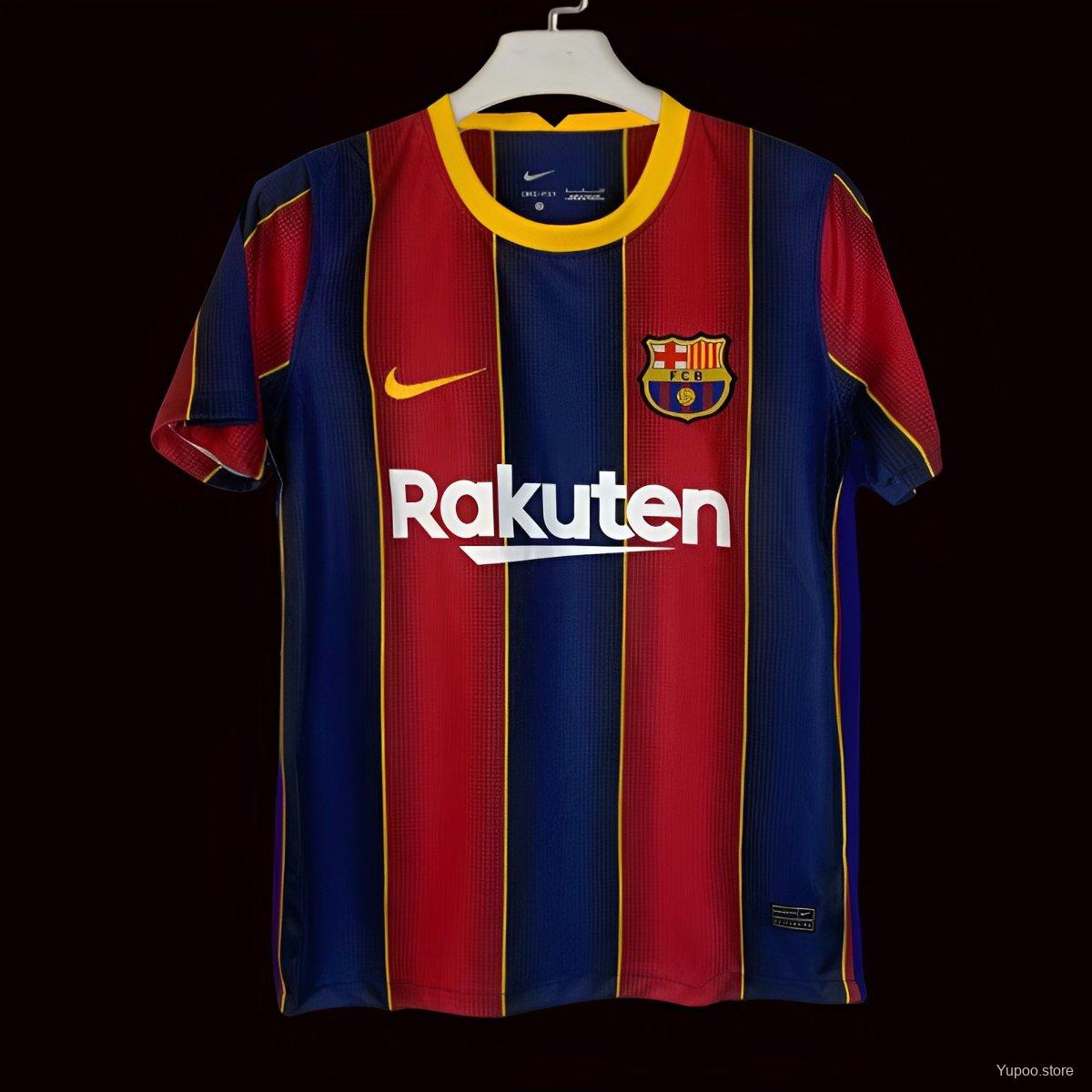 Retro 21/22 Barcelona Home Jersey 1:1 Thai Quality