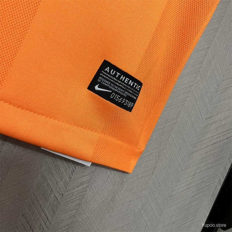 2010 Retro Corinthians Goalkeeper Orange Jersey 1:1 Thai Quality