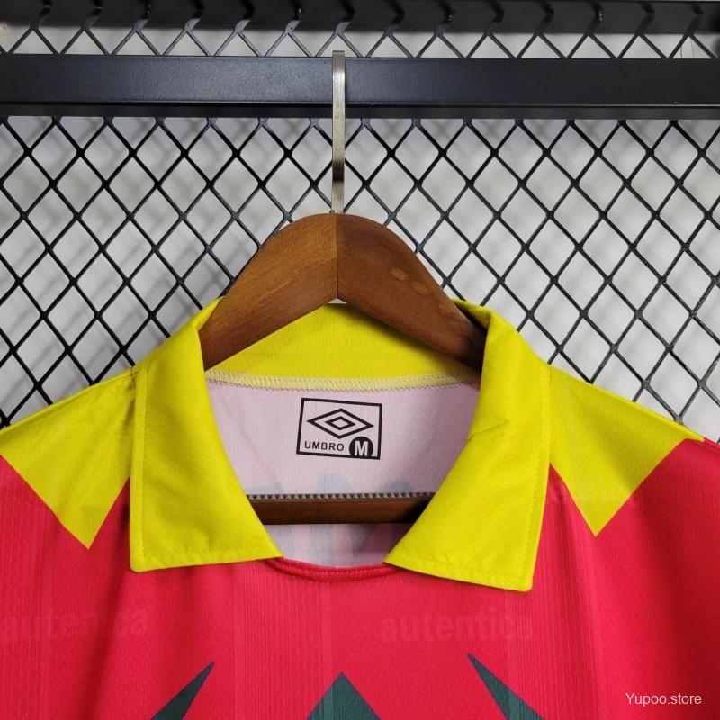 1998 Retro Mexico World Cup Goalkeeper Red Jersey