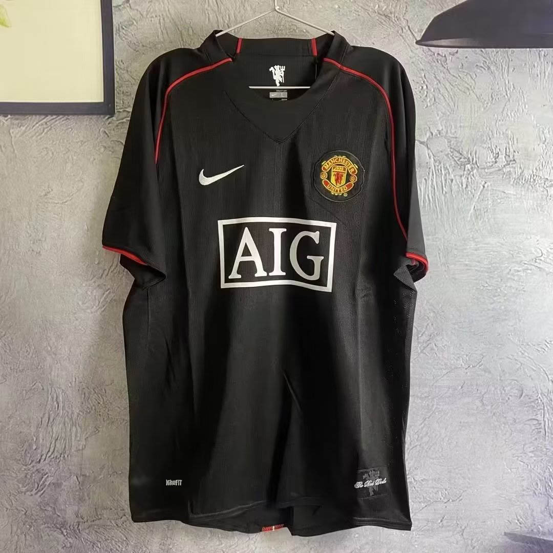2007/2008 Retro Man Utd Third Away Football Shirt 1:1 Thai Quality