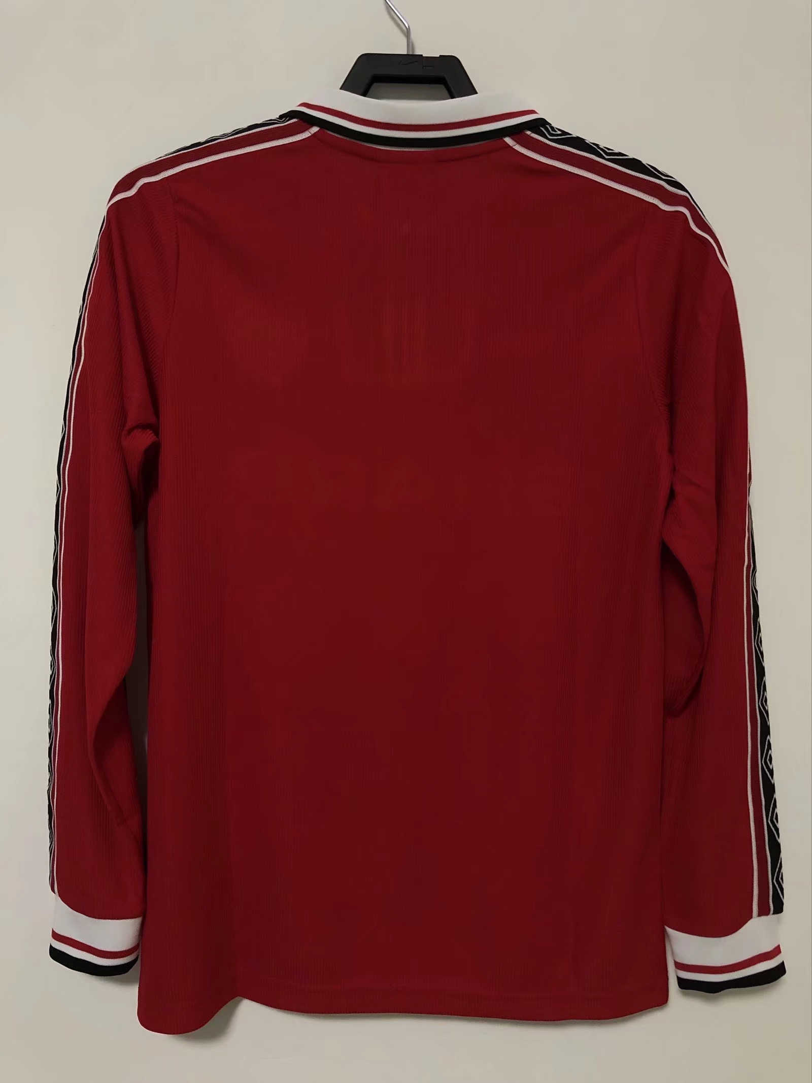 1998 Retro Manchester United Home Long Sleeve Football Jersey 1:1 Thai Quality