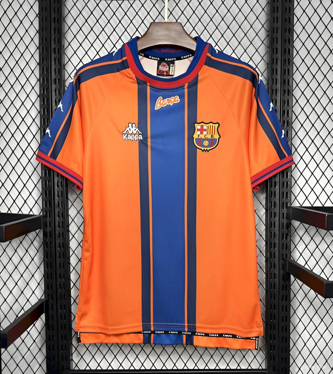 Retro 96/97 Barcelona Away Jersey 1:1 Thai Quality