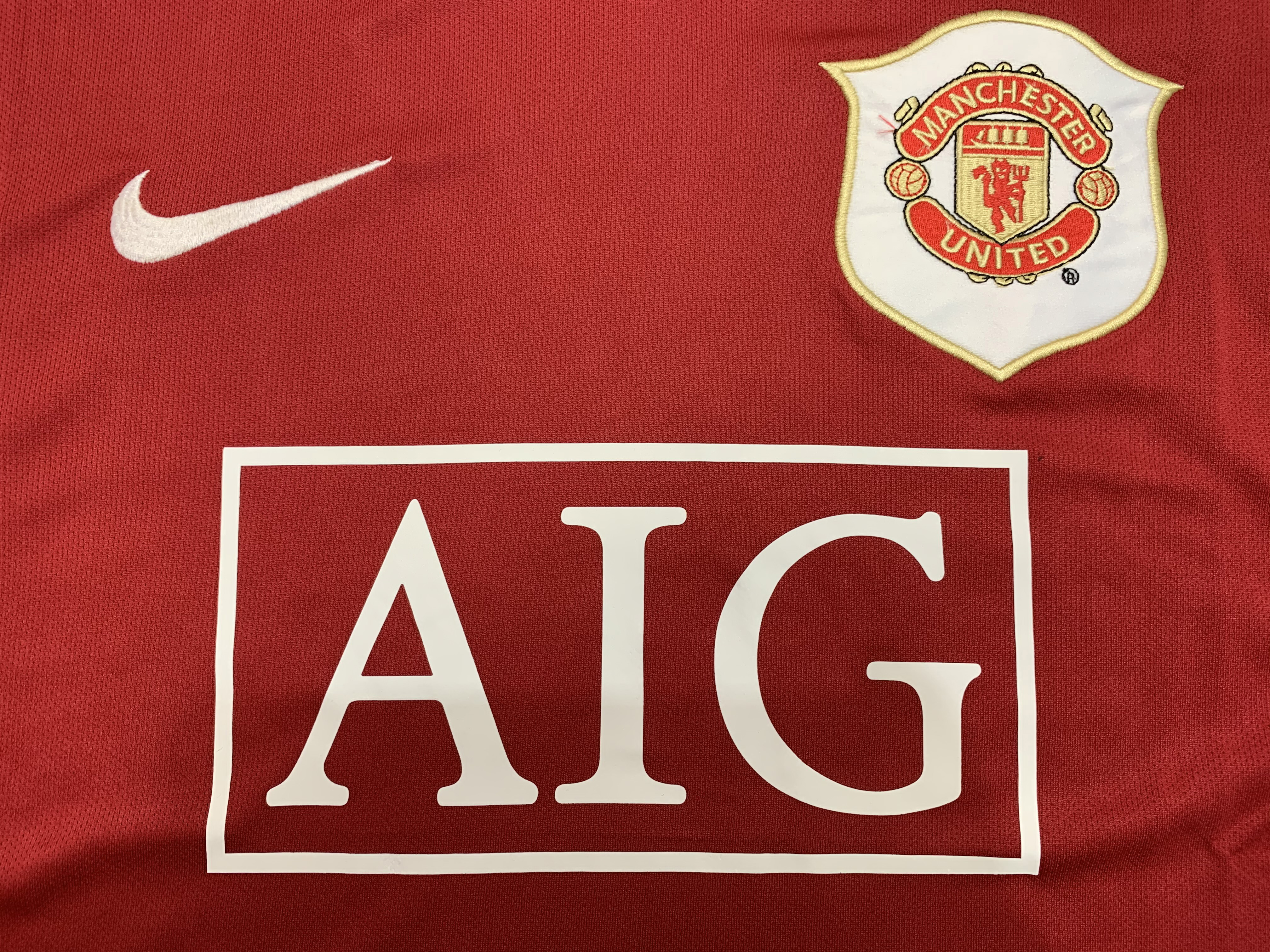 2006-07 Retro Manchester United Home Football Jersey 1:1 Thai Quality