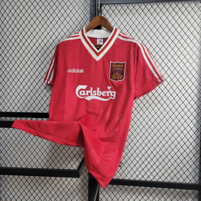 95/96 Retro LFC Home Football Shirt 1:1 Thai Quality