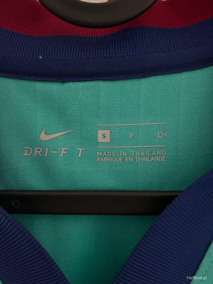 19/20 Retro Barcelona Third Blue Football Shirt 1:1 Thai Quality