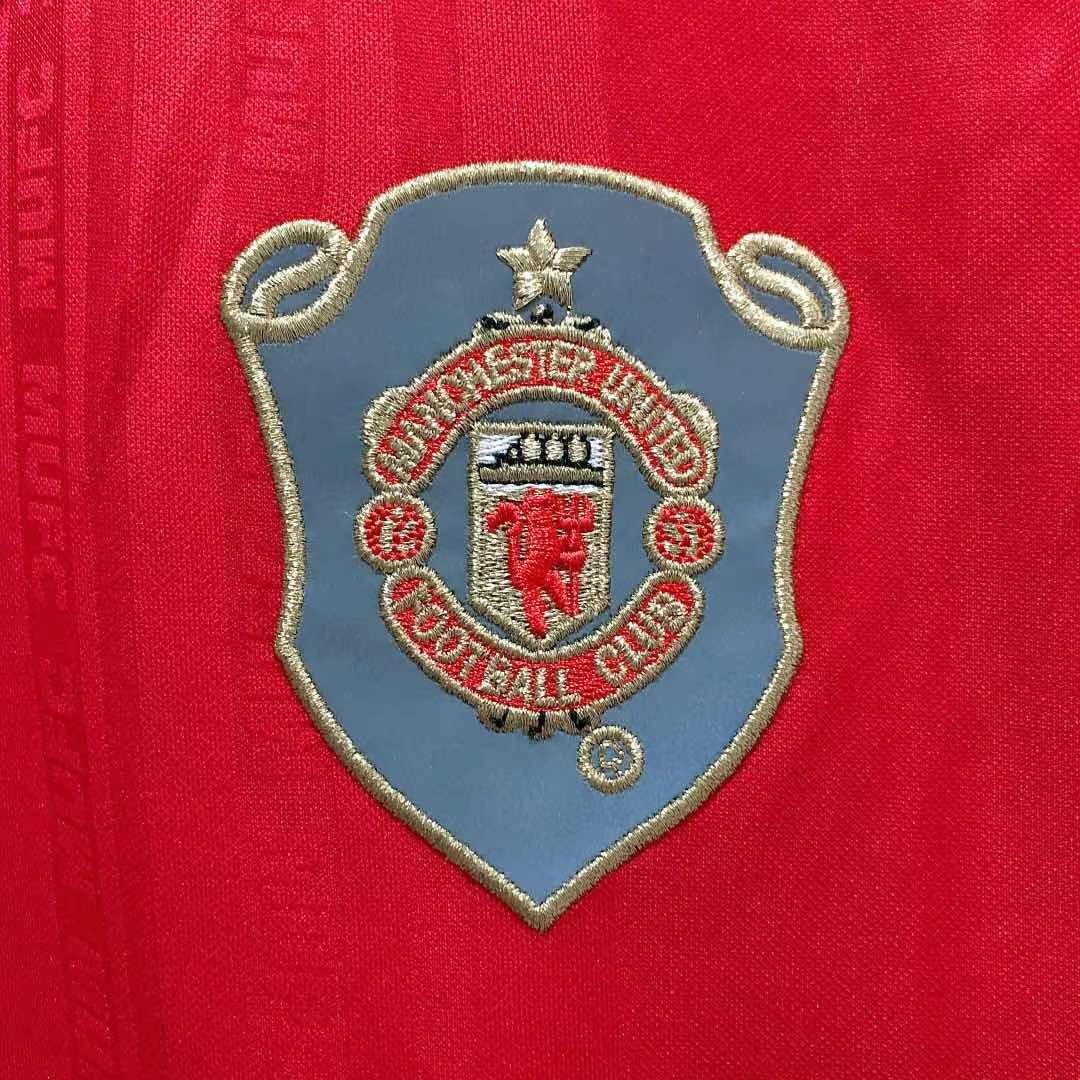 99/00 Retro Manchester United Home Football Jersey 1:1 Thai Quality