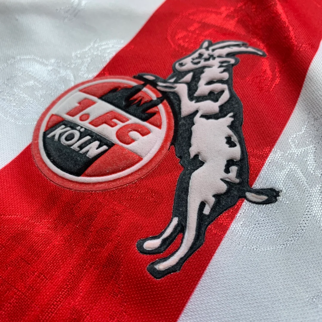 (S-4XL)Retro 1995/1996 FC Köln Home Football Jersey 1:1 Thai Quality