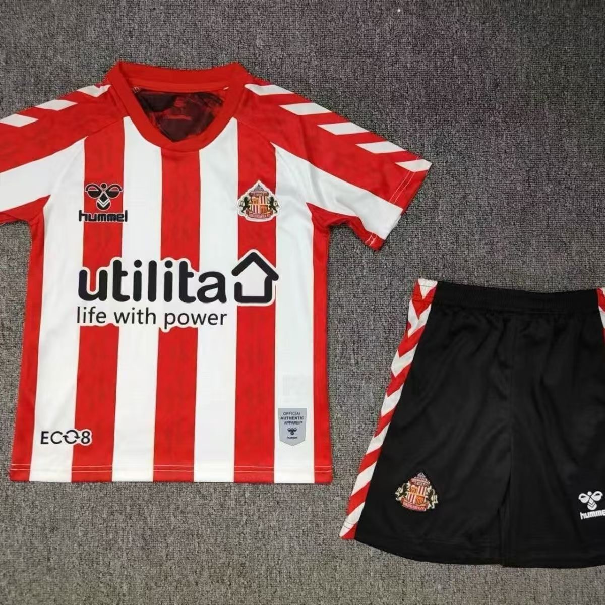 2024/2025 Sunderland Home Football Shirt 1:1 Thai Quality Kids Size