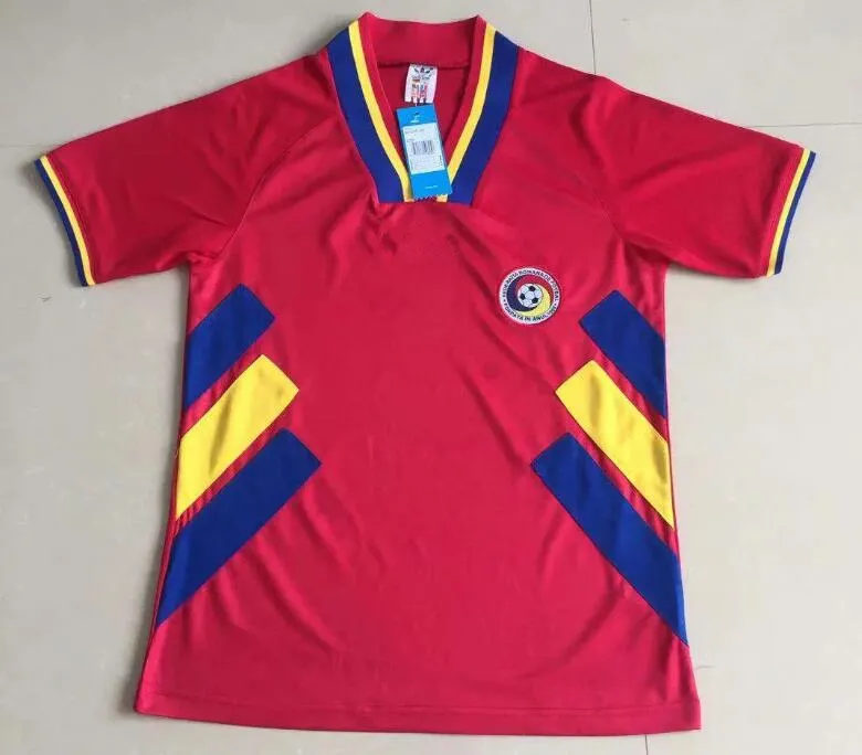Retro Romania 1994 home football jersey