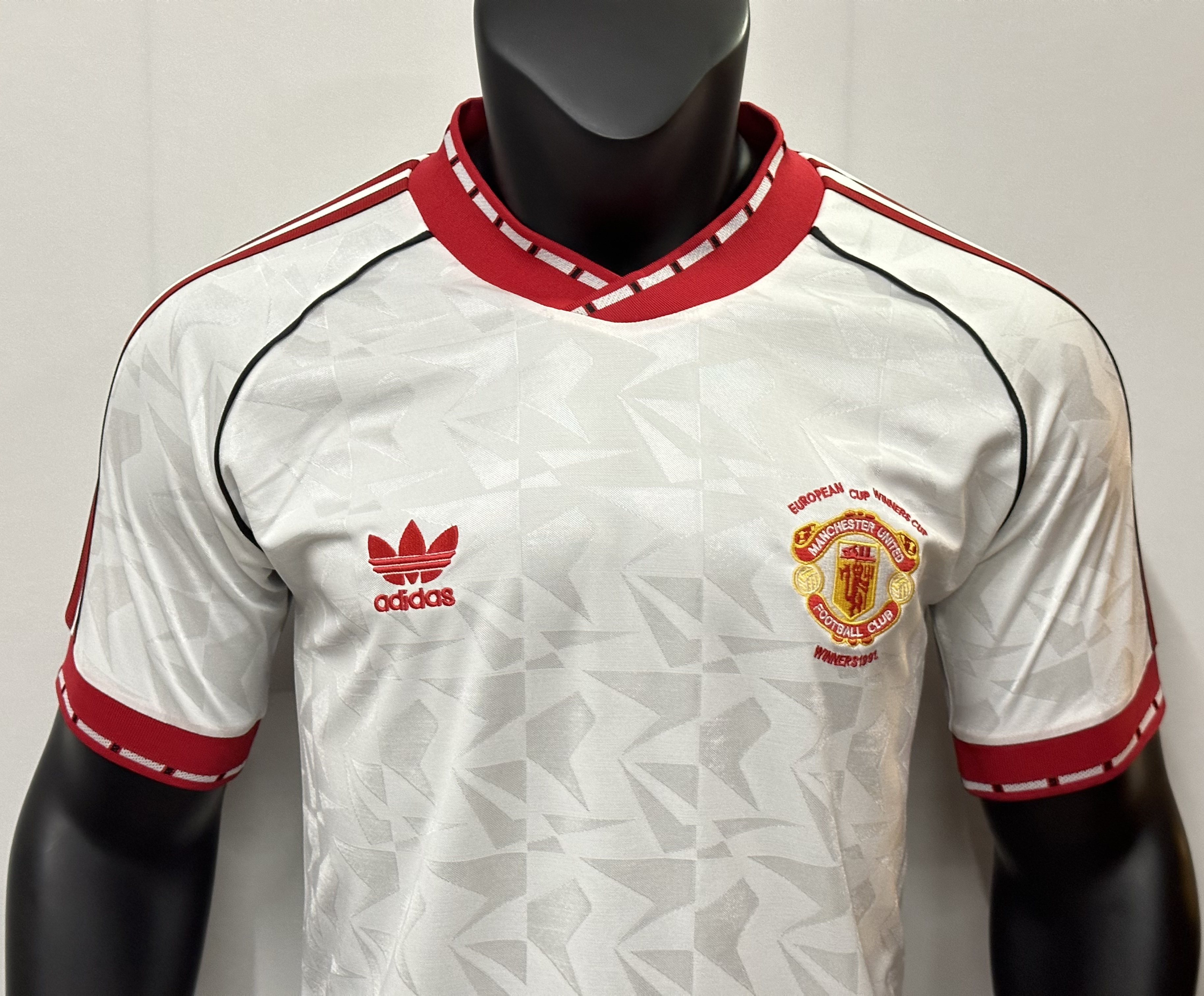 90/91  Retro  Manchester United away 1:1 Thai quality