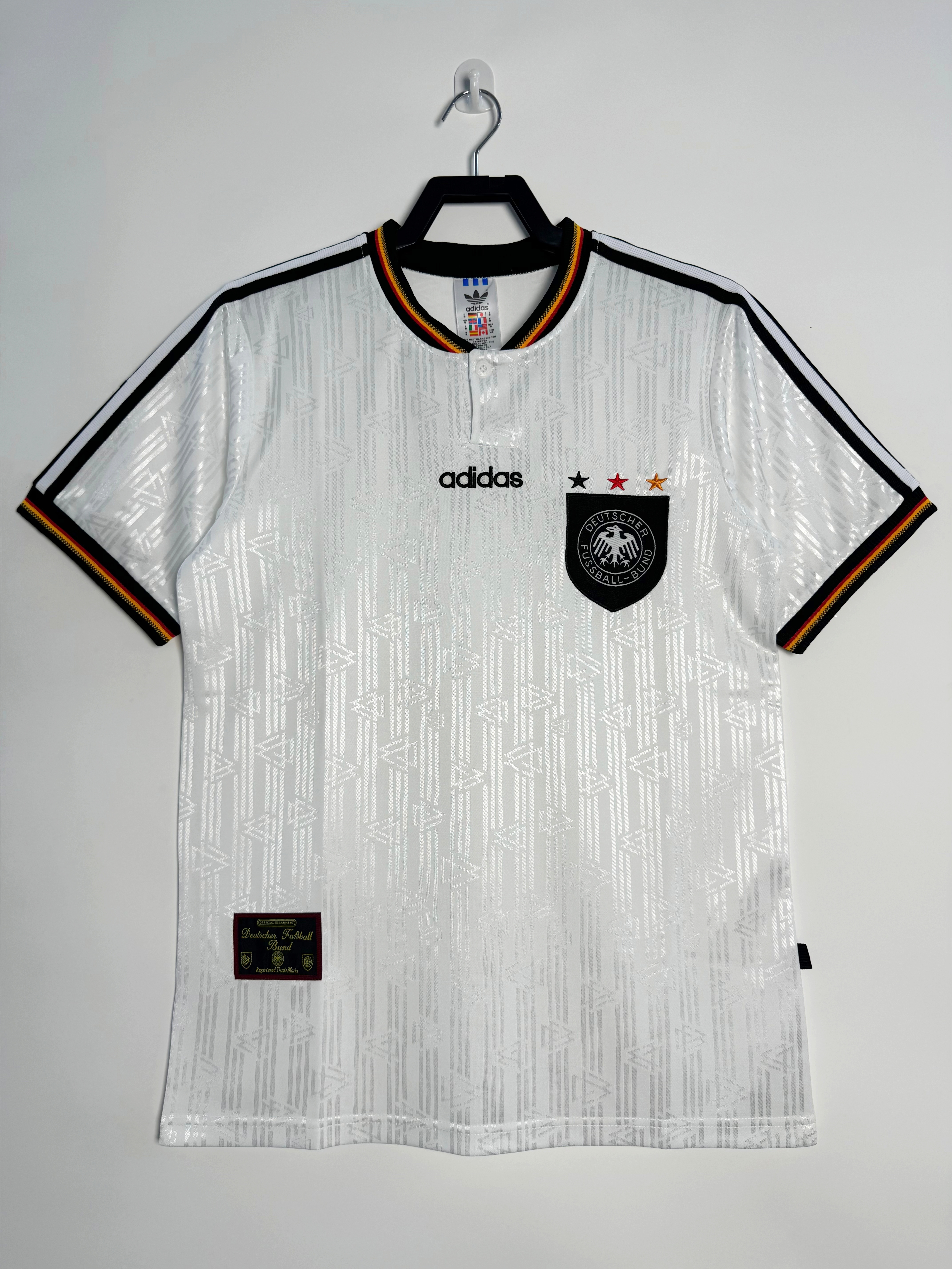 1996 Retro Germany Home Football Jersey 1:1 Thai Quality