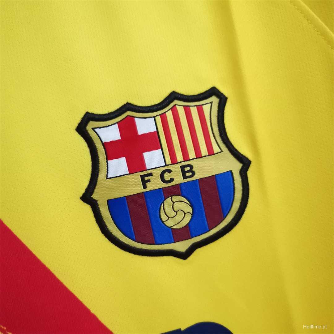 19/20 Retro Barcelona Fourth Away Football Shirt 1:1 Thai Quality