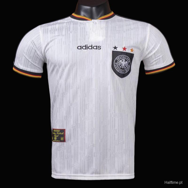 Retro 1996 Germany Home Soccer Jersey 1:1 Thai quality