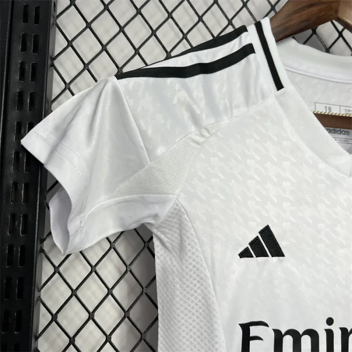 2024/2025 Real Madrid Home Football Shirt 1:1 Thai Quality Kids Size