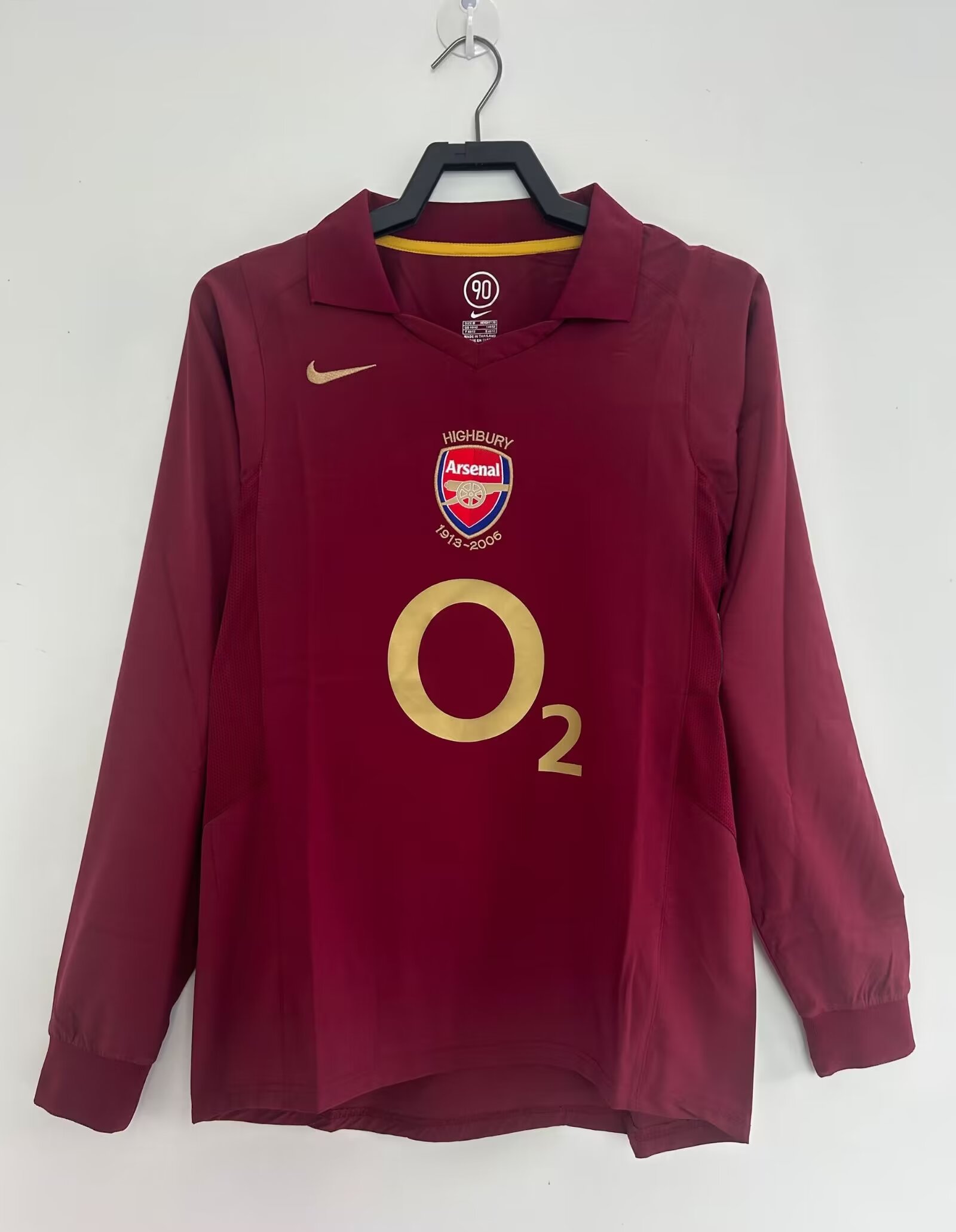 2005/2006 Retro AFC Home Long Sleeve Football Jersey 1:1 Thai Quality