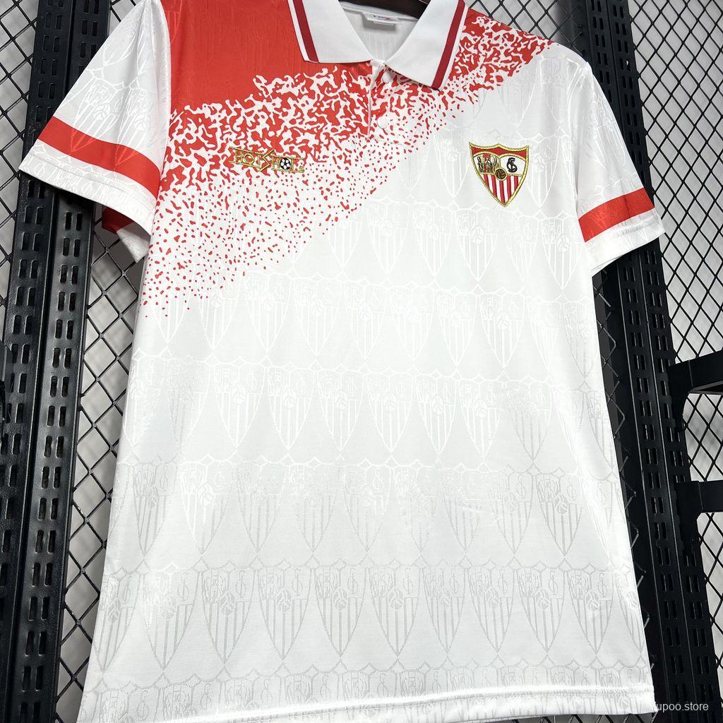 Retro 93/94 Sevilla FC Home Jersey 1:1 Thai Quality