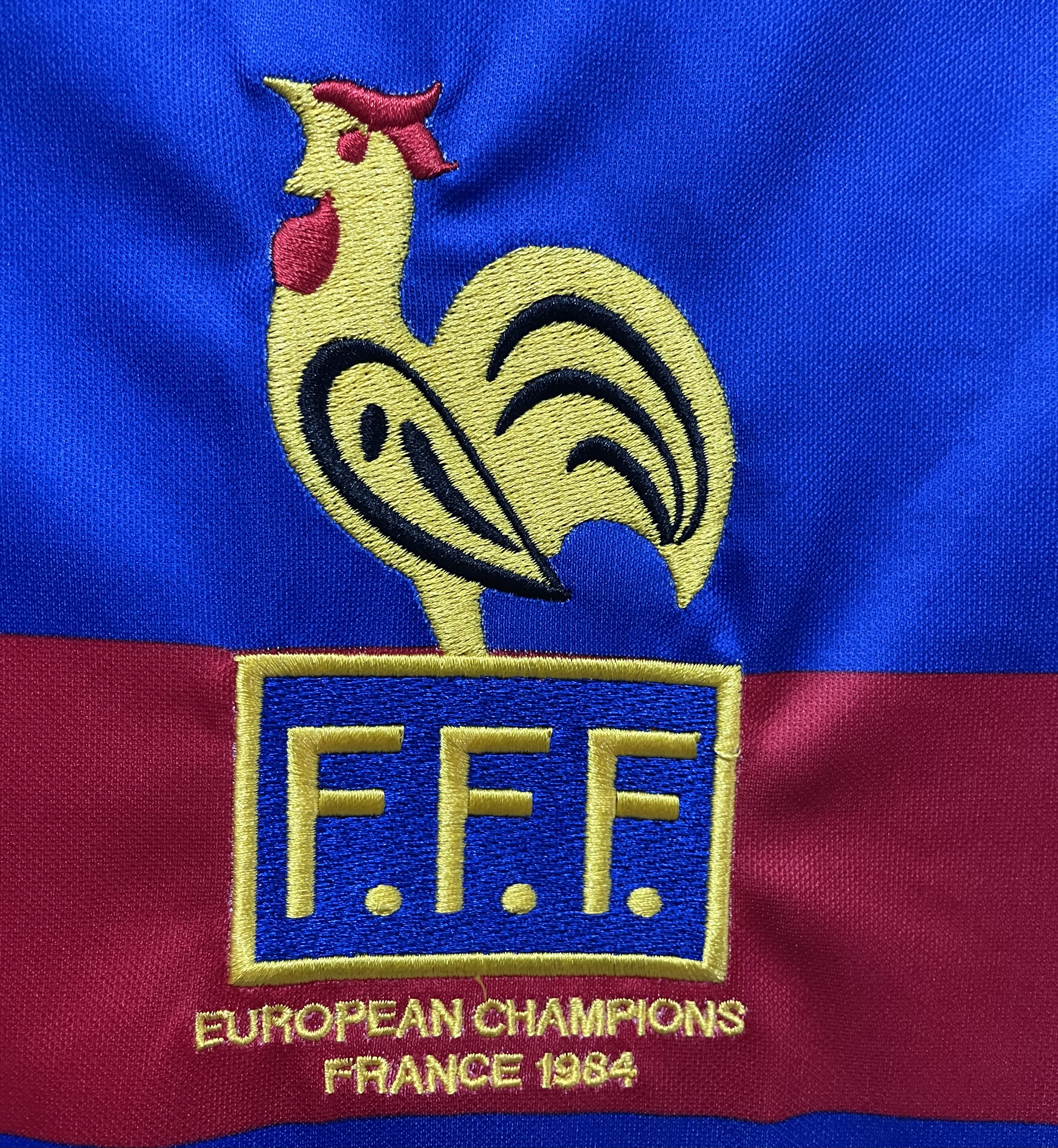 1984 Retro France Home Football Jersey 1:1 Thai Quality