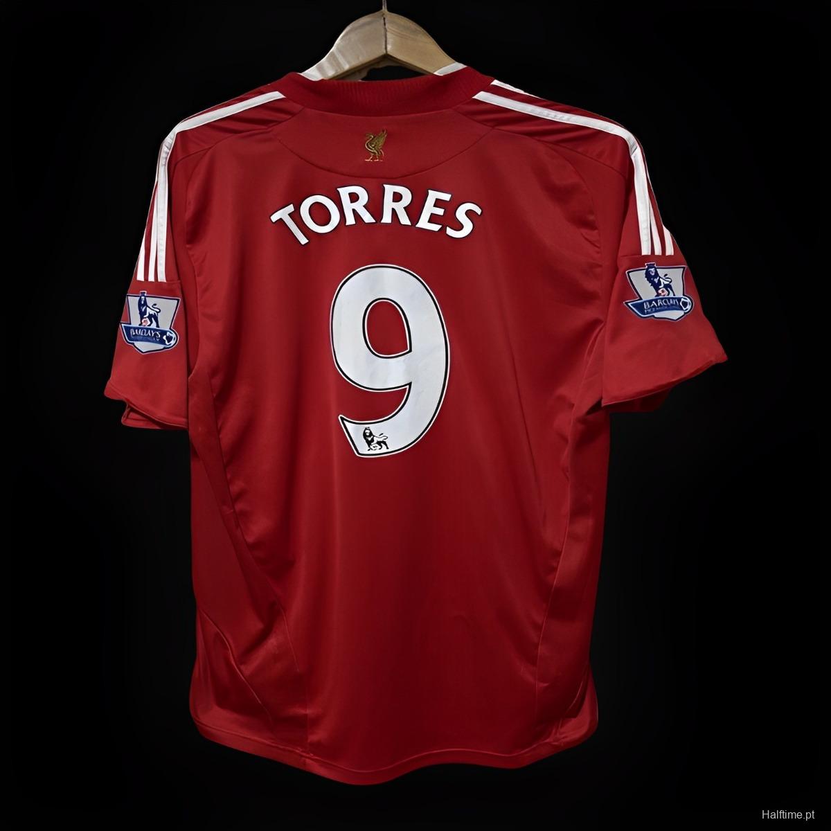 09/10 Retro LFC Home Football Shirt 1:1 Thai Quality