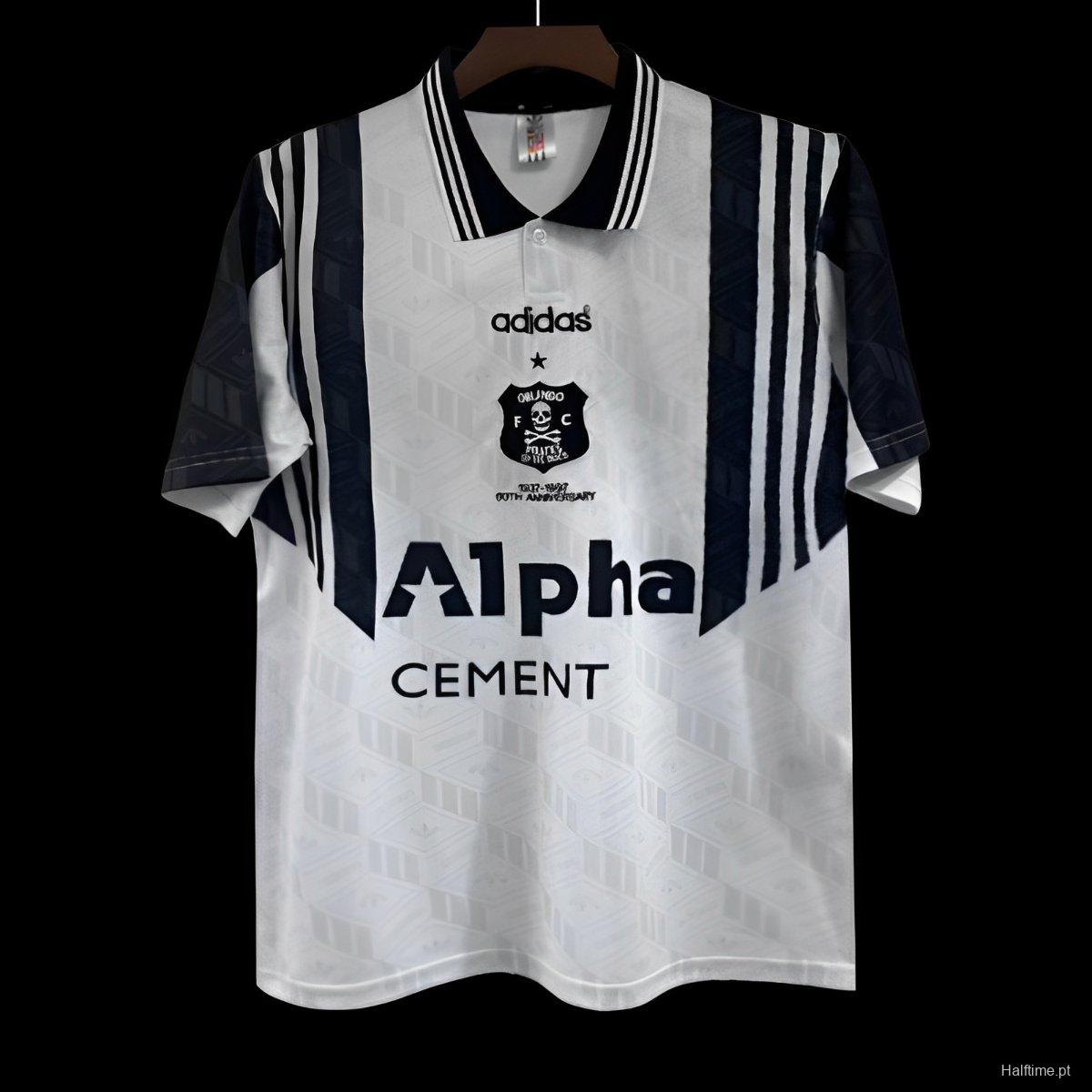 Retro 96/97 Orlando Pirates Home Jersey 1:1 Thai Quality