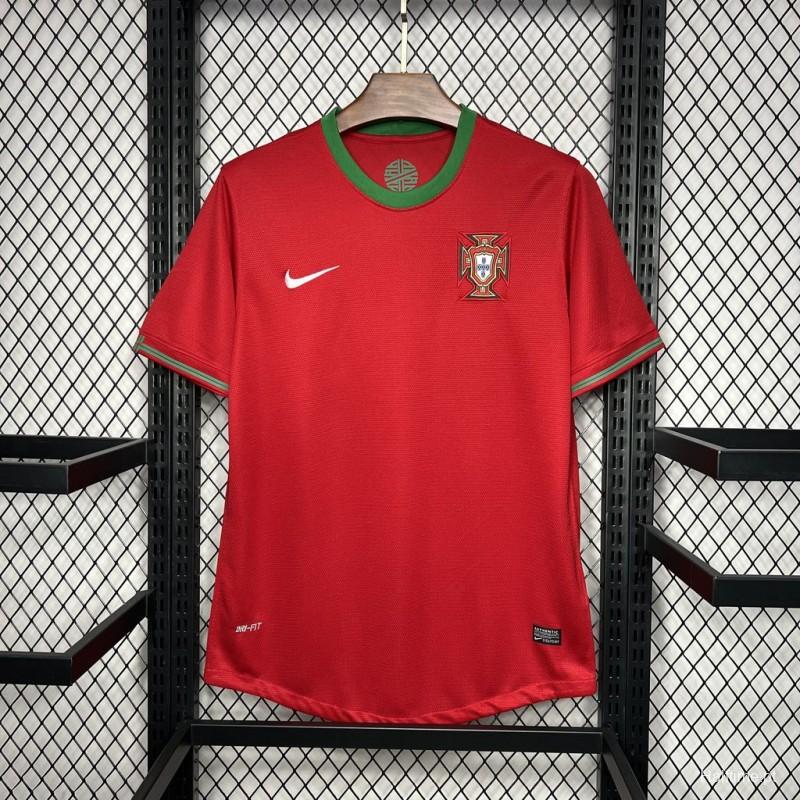 2012 Retro Portugal Home Football Shirt 1:1 Thai Quality
