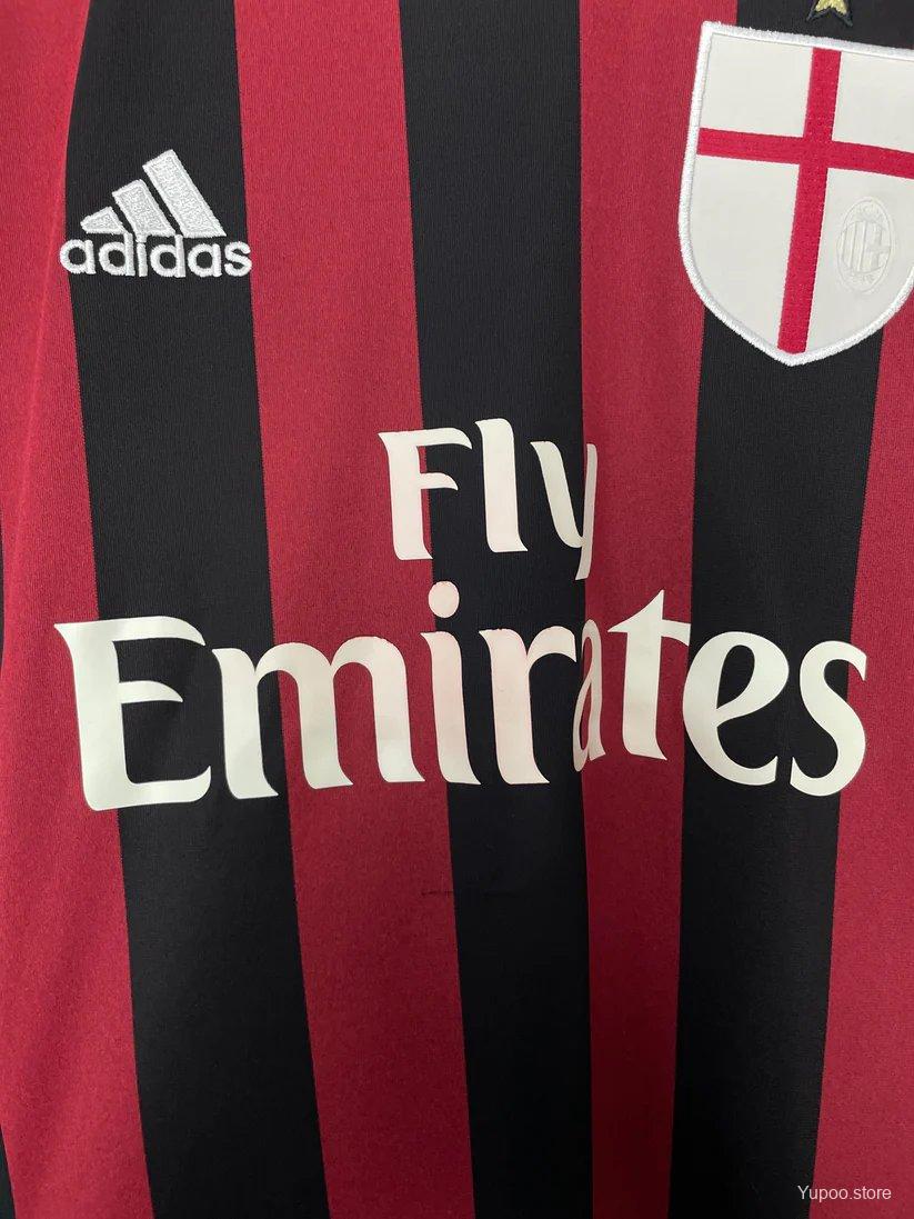 Retro 15/16 AC Milan Home Jersey 1:1 Thai quality