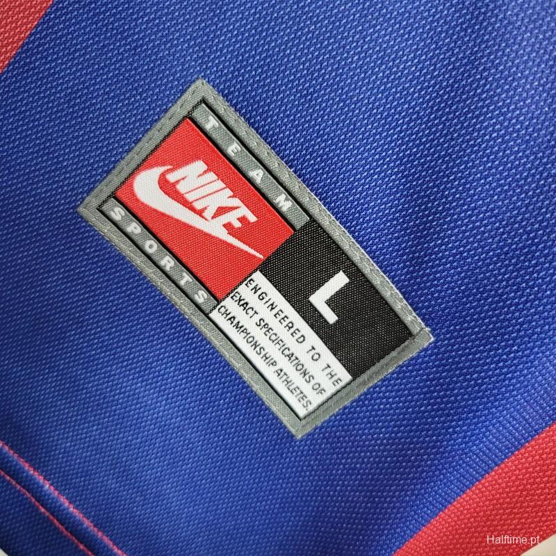 98/99 Retro Barcelona Home Football Shirt 1:1 Thai Quality