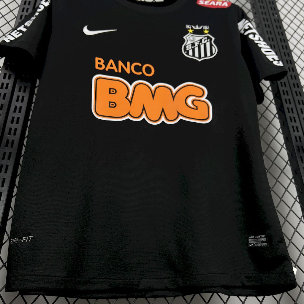 Santos 2011/12 Black Retro Jersey