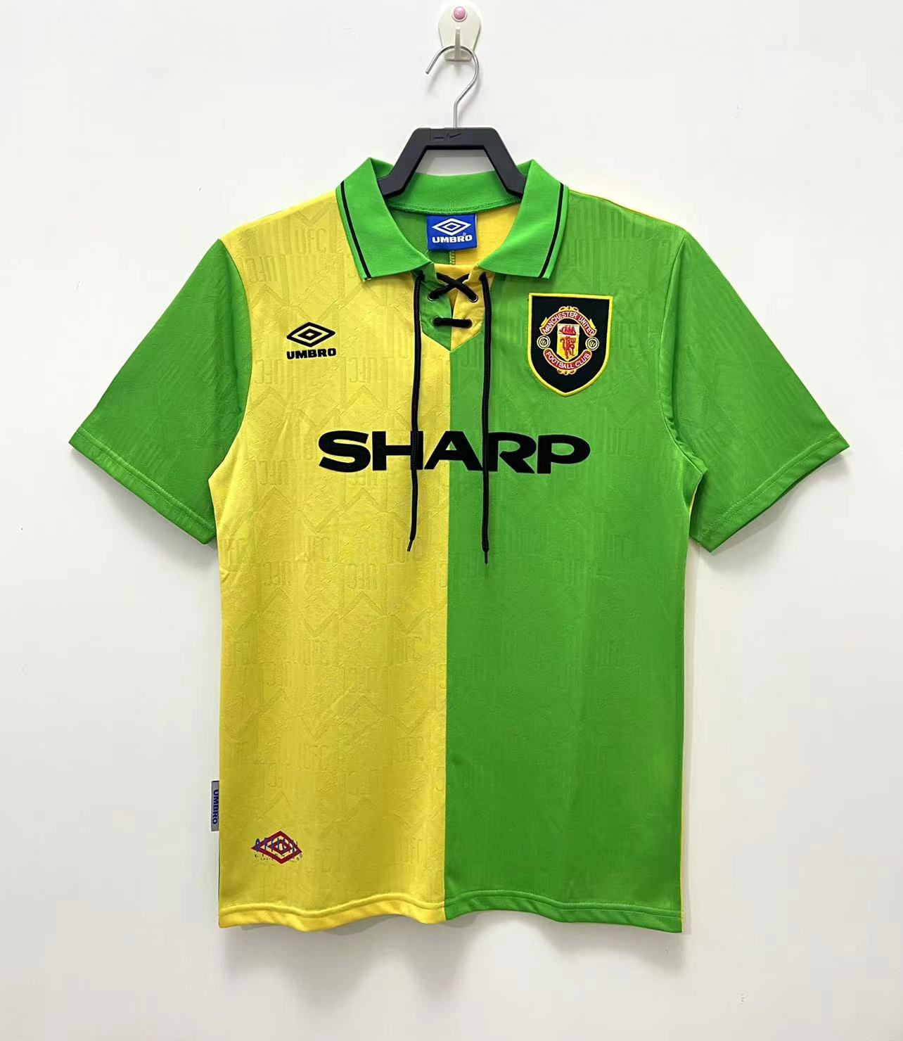 92/94 Retro Manchester United Away Football Jersey 1:1 Thai Quality