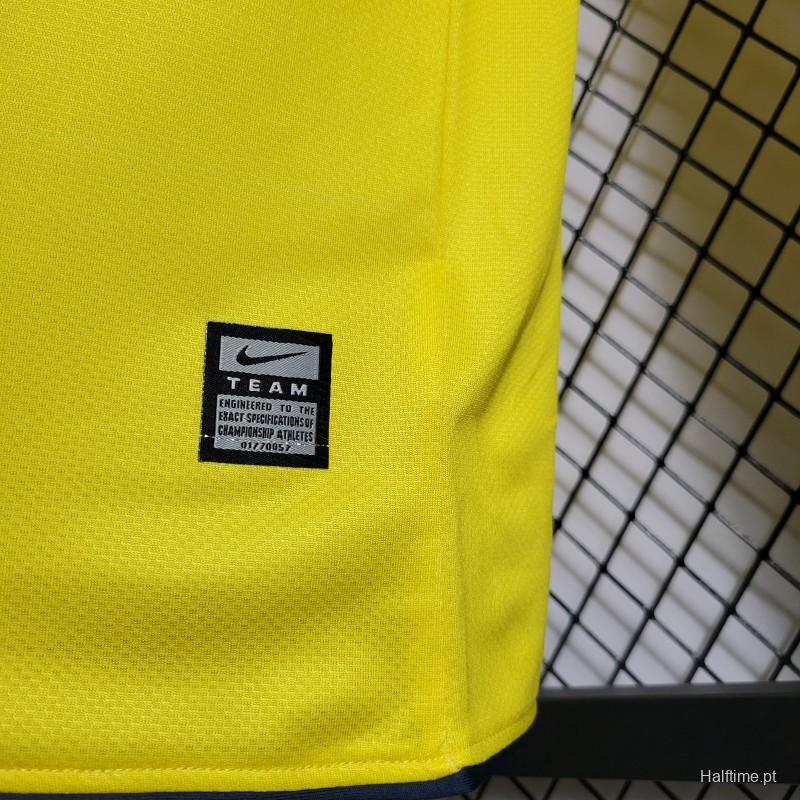 08/09 Retro Long Sleeve Barcelona Away Football Shirt 1:1 Thai Quality