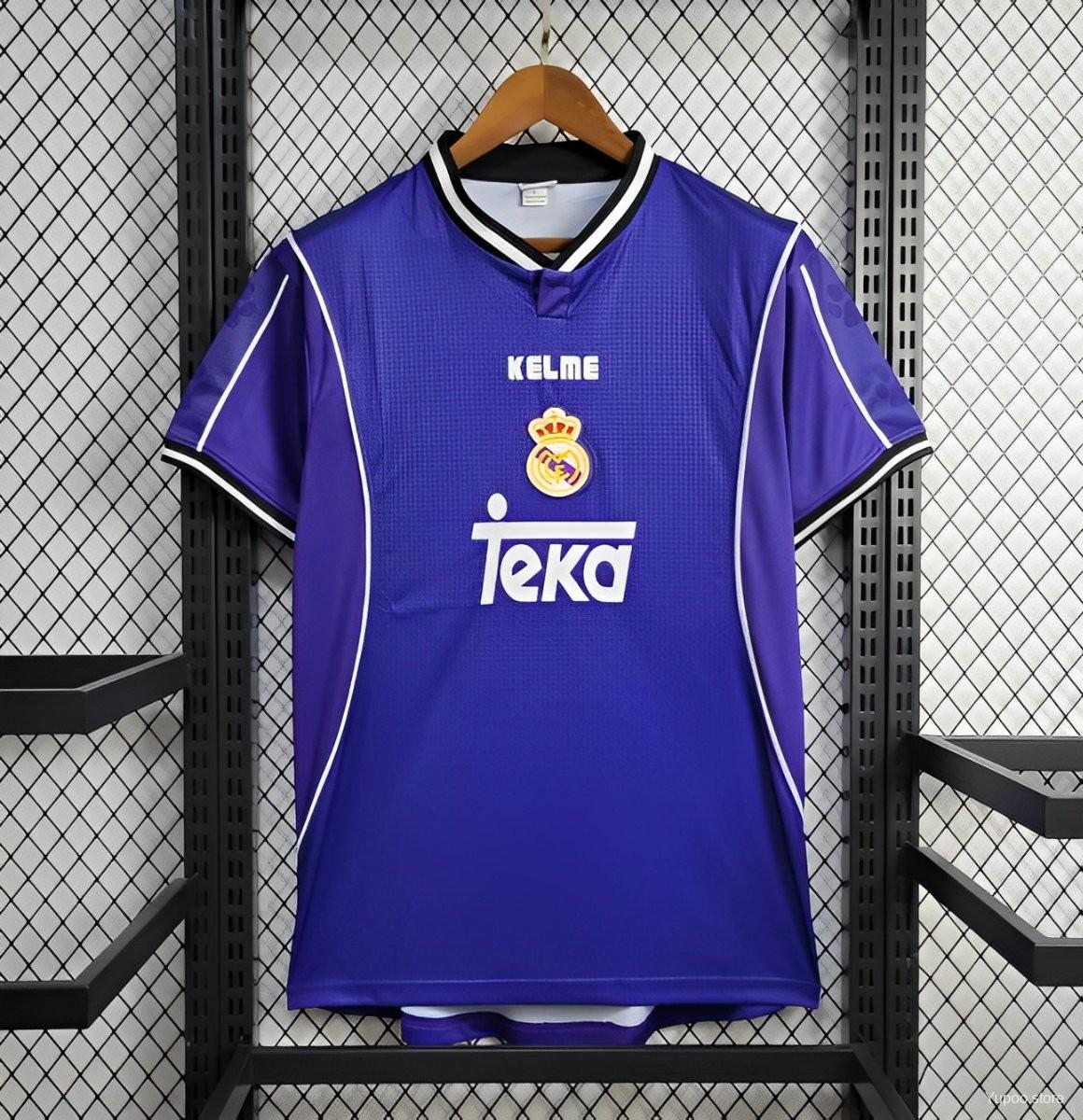 Retro 97/98 Real Madrid Away Jersey 1:1 Thai Quality