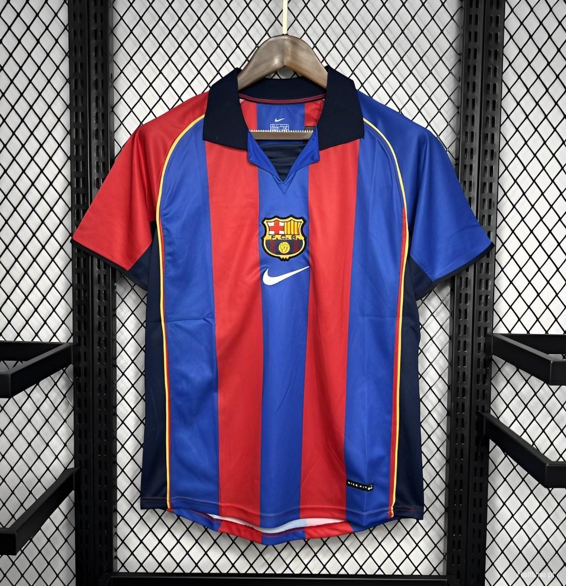 2004/2005 Retro Barcelona Home Football Shirt 1:1 Thai Quality
