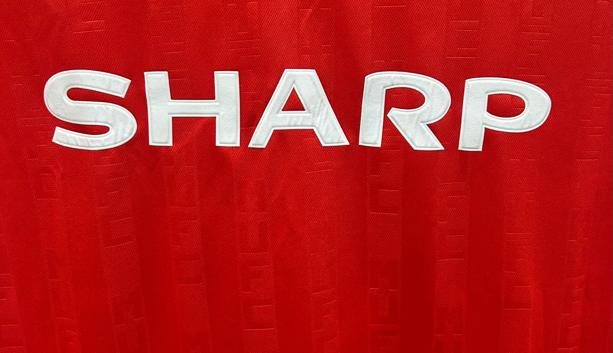 1998-90 Retro Manchester United Home Football Jersey 1:1 Thai Quality