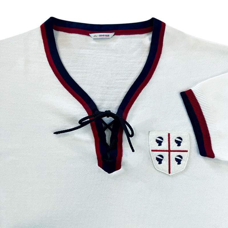 Historical Shirt Italian Champions 69-70 Cagliari Football 1:1 Thai Quality