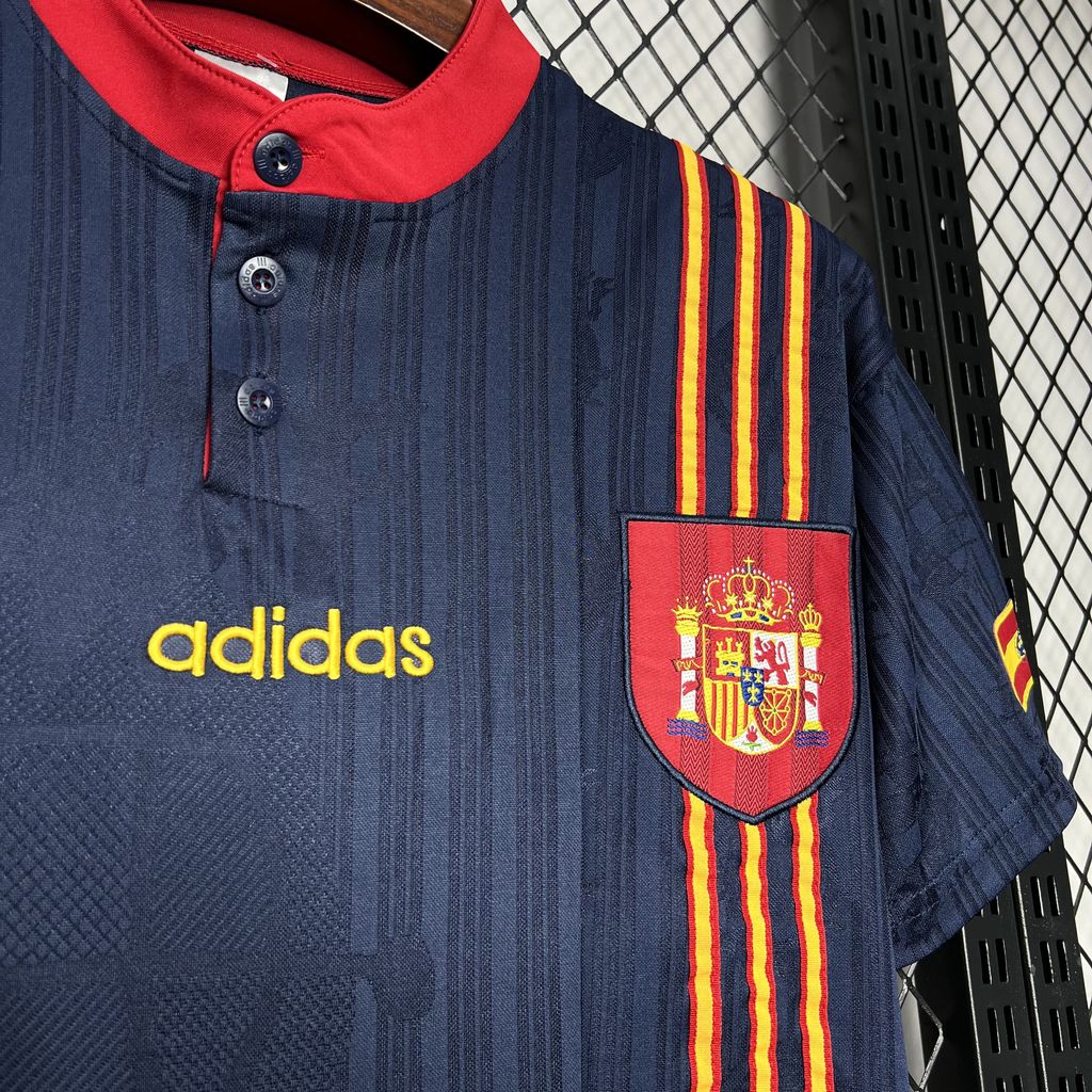 1996 Retro Spain Away Football Shirt 1:1 Thai Quality