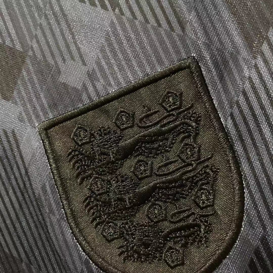 (No logo) 1990 retro England away football jersey 1:1 Thailand quality