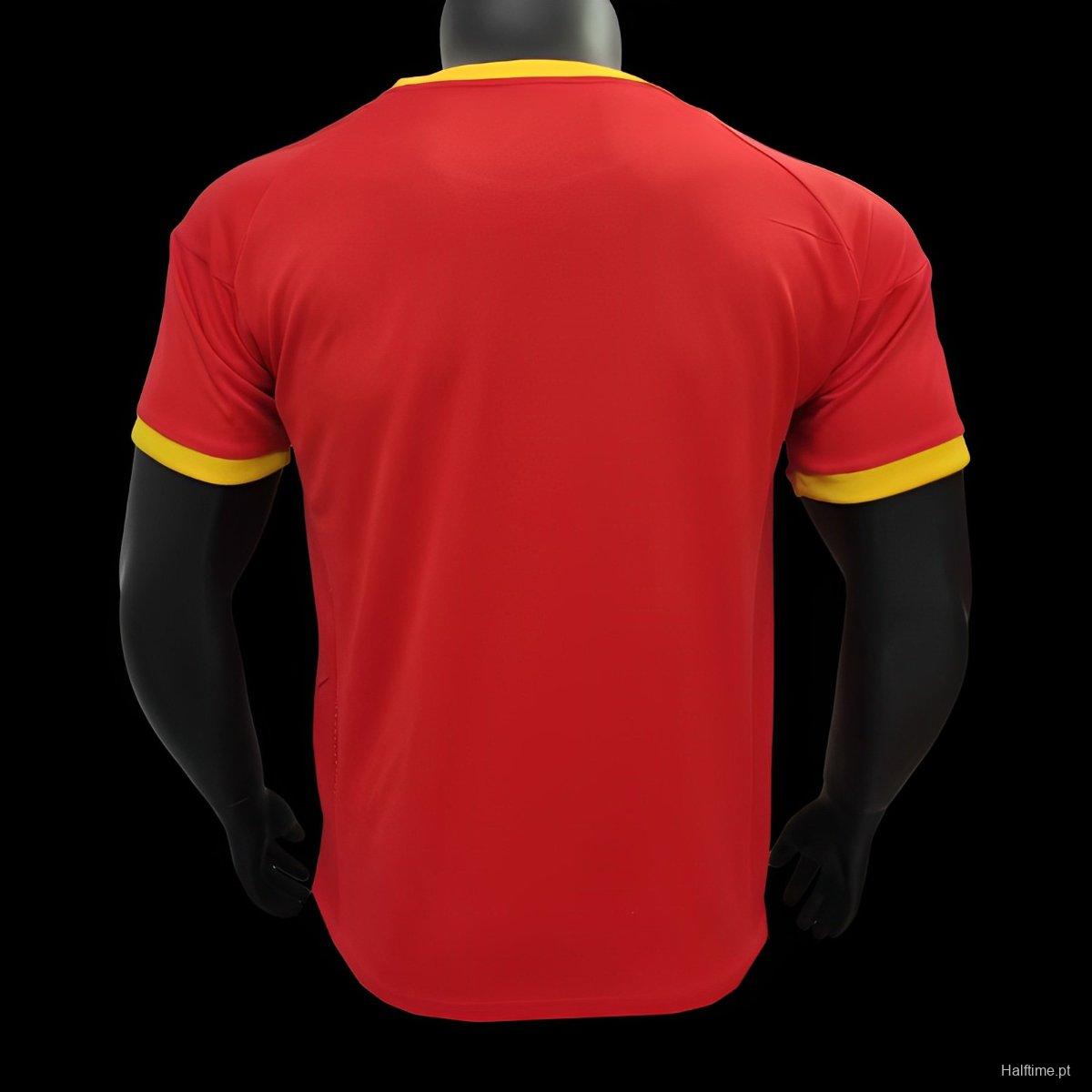 Retro 2002 Spain Home Shirt 1:1 Thai Quality