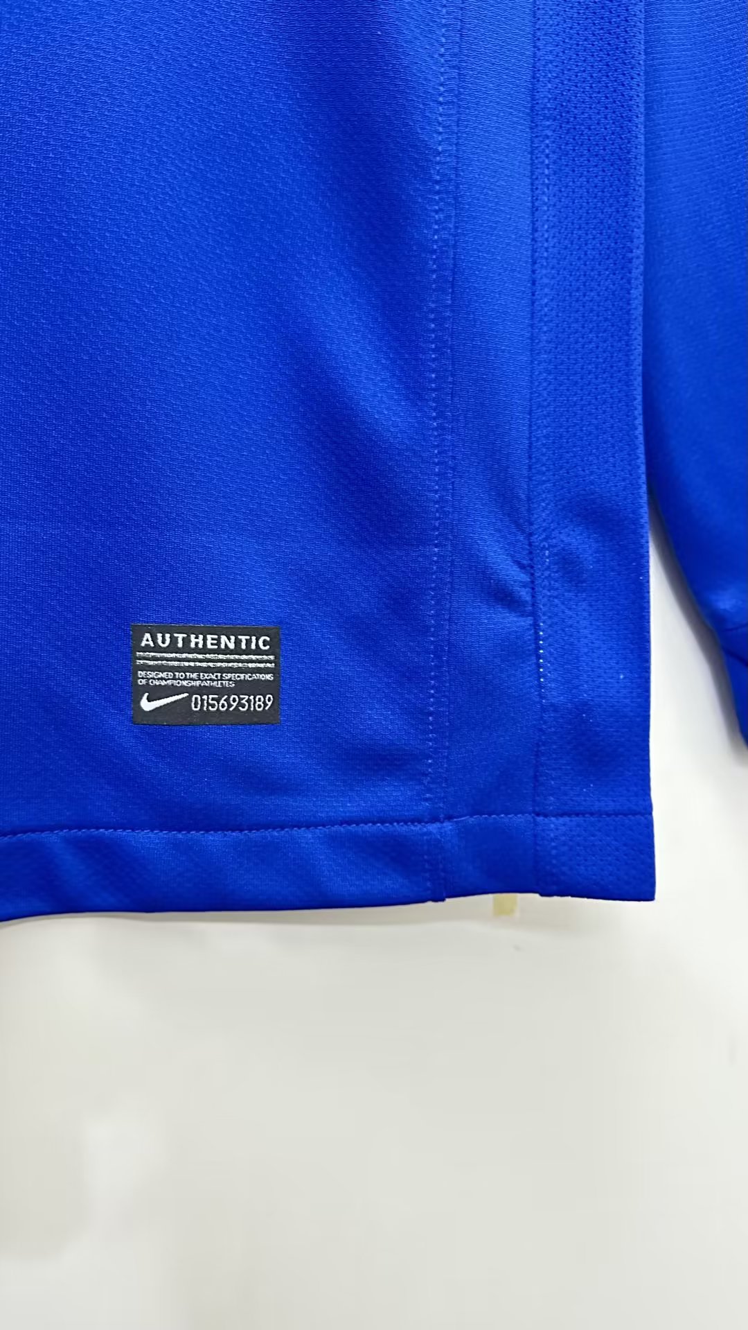 08/09 Retro Manchester United Away Blue Long Sleeve Football Jersey 1:1 Thai Quality