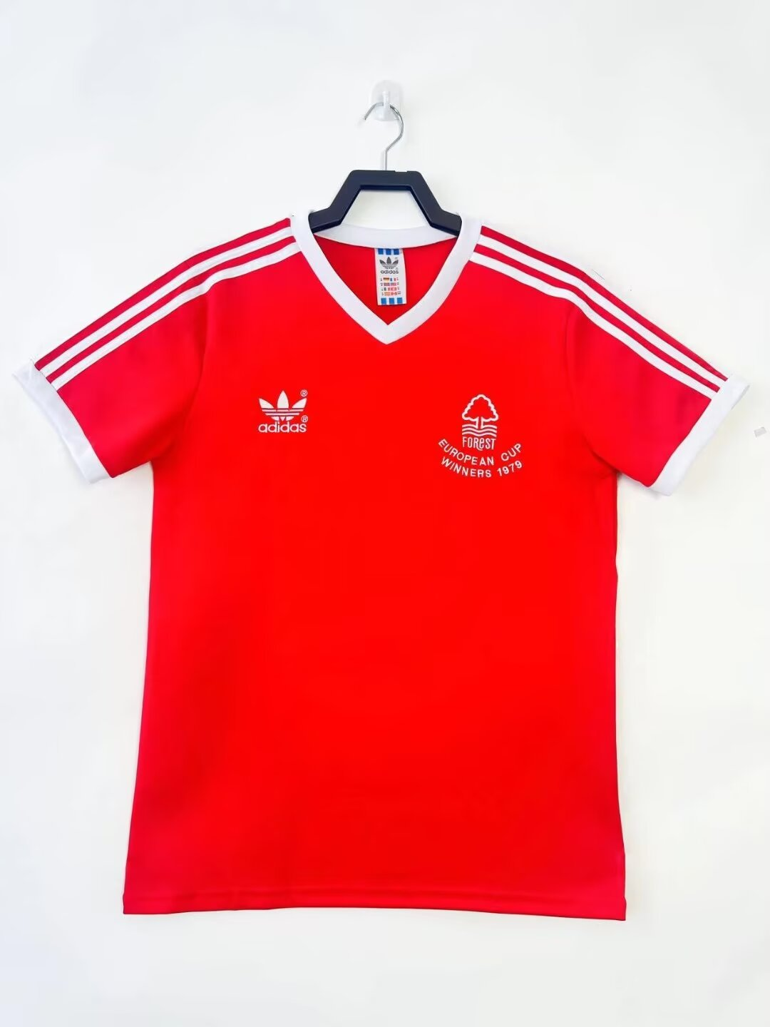 1977-80 Retro Nottingham Forest Home Football Jersey 1:1 Thai Quality