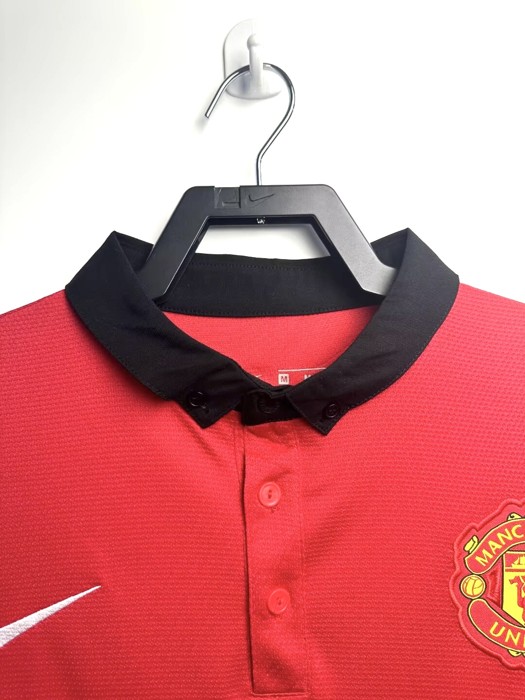 2013-14 Retro Manchester United Home Long Sleeve Football Jersey 1:1 Thai Quality