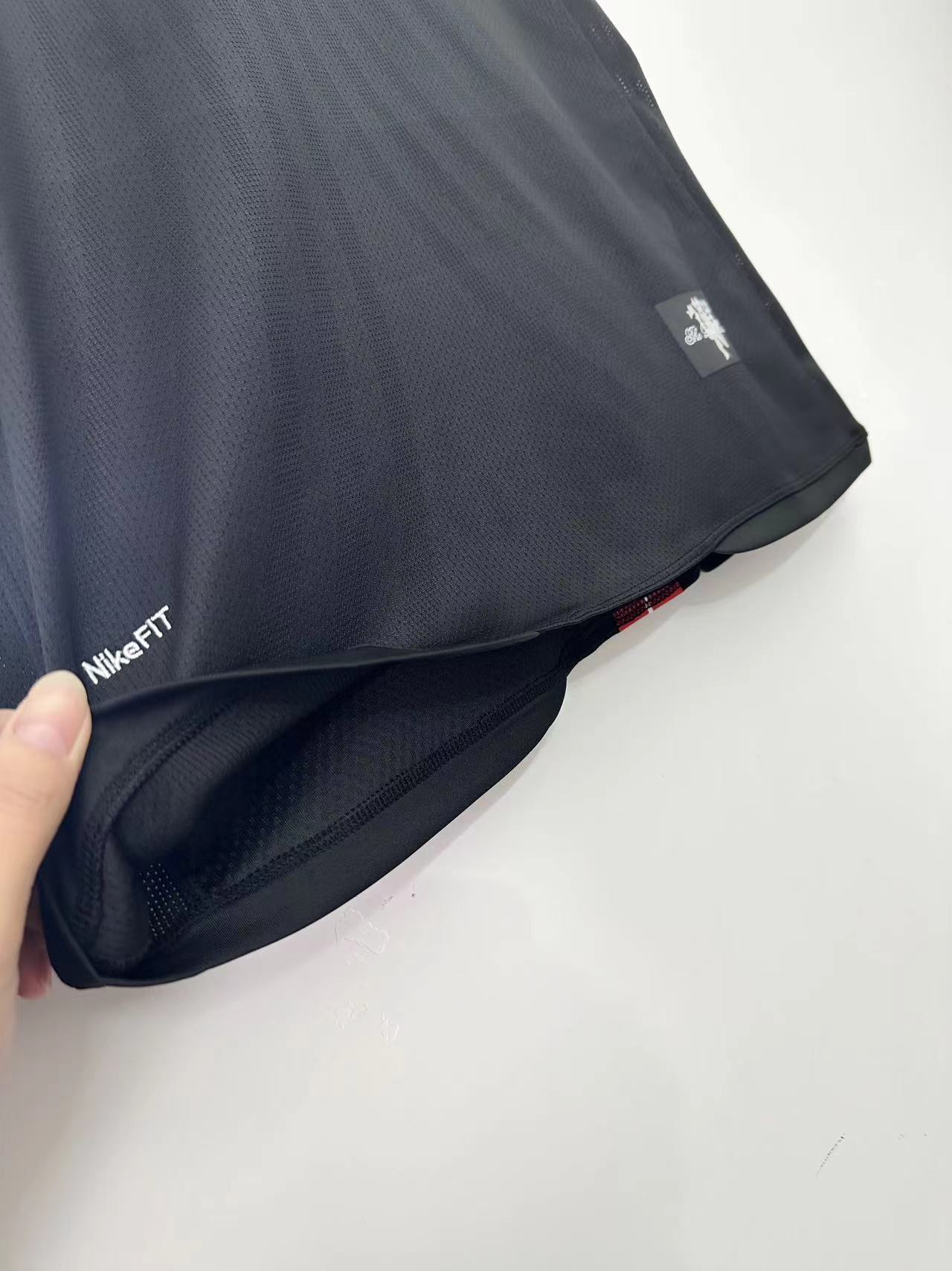 2007-08 Retro Manchester United Away Black Football Jersey 1:1 Thai Quality