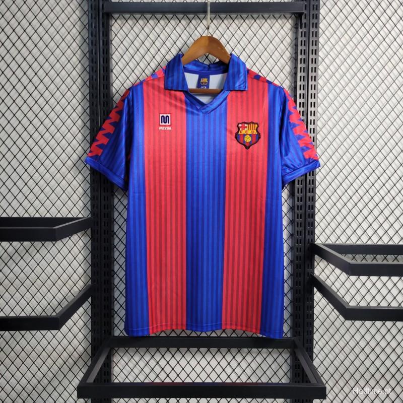91/92 Retro Barcelona Home Football Shirt 1:1 Thai Quality