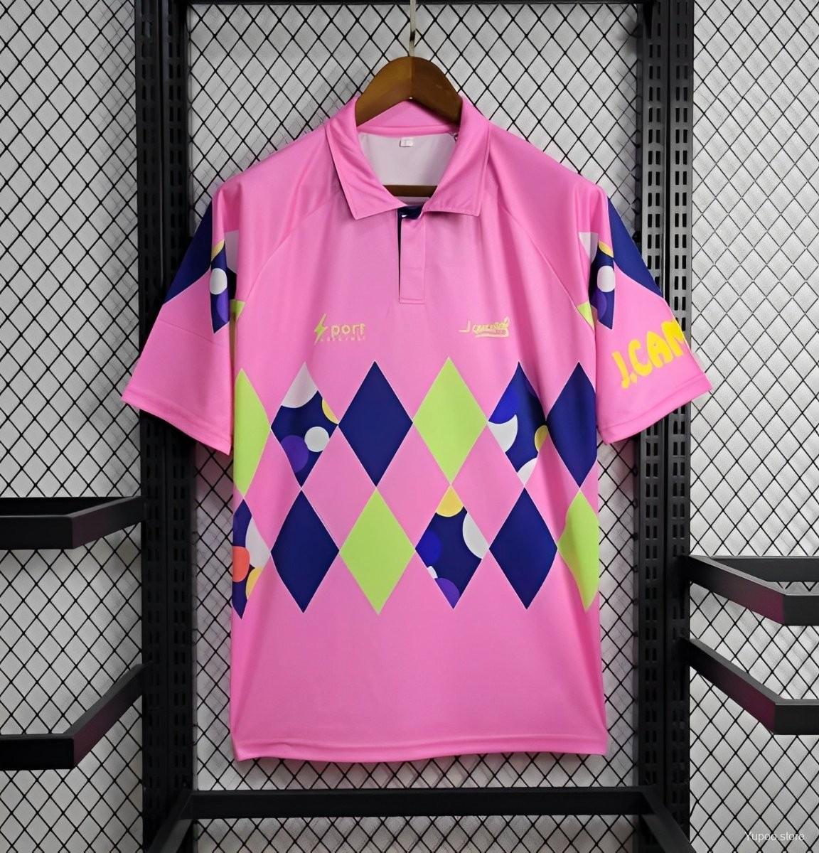 1992/93 Retro  Mexico Goalkeeper CAMPOS 1 Home Pink Jersey