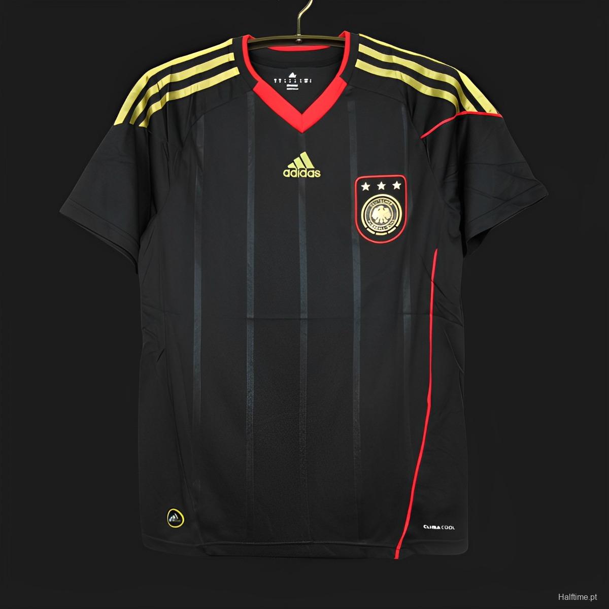 Retro 2010 Germany Away Black Jersey 1:1 Thai quality