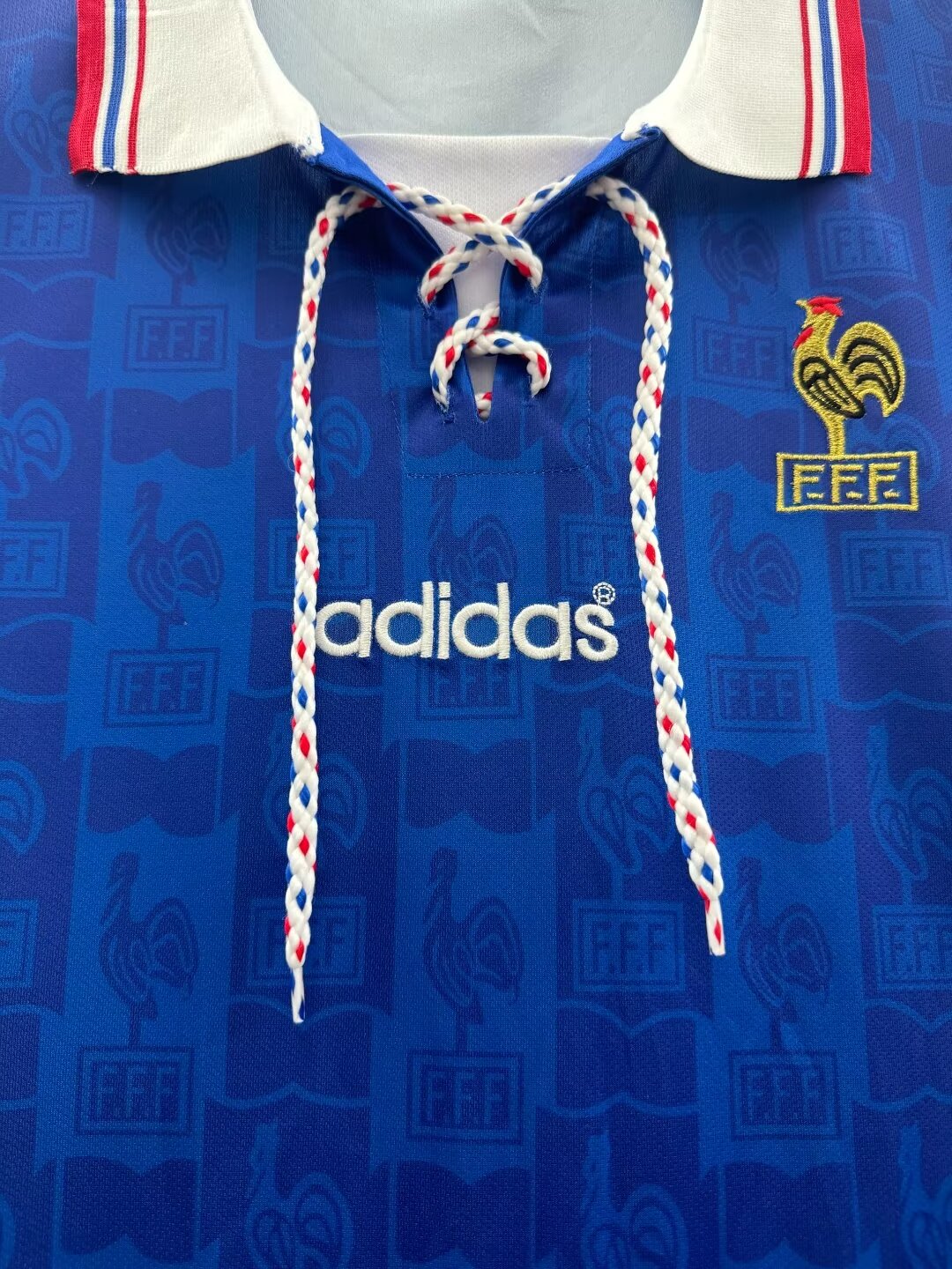 1996 Retro France Home Football Jersey 1:1 Thai Quality
