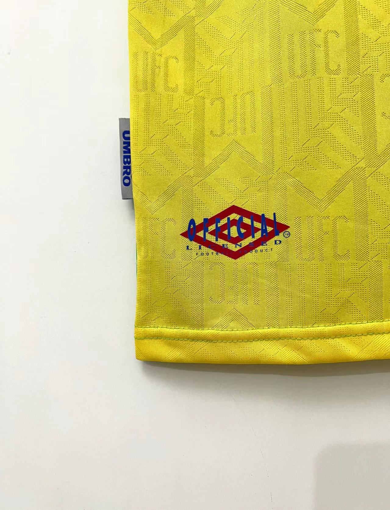 92/94 Retro Manchester United Away Football Jersey 1:1 Thai Quality