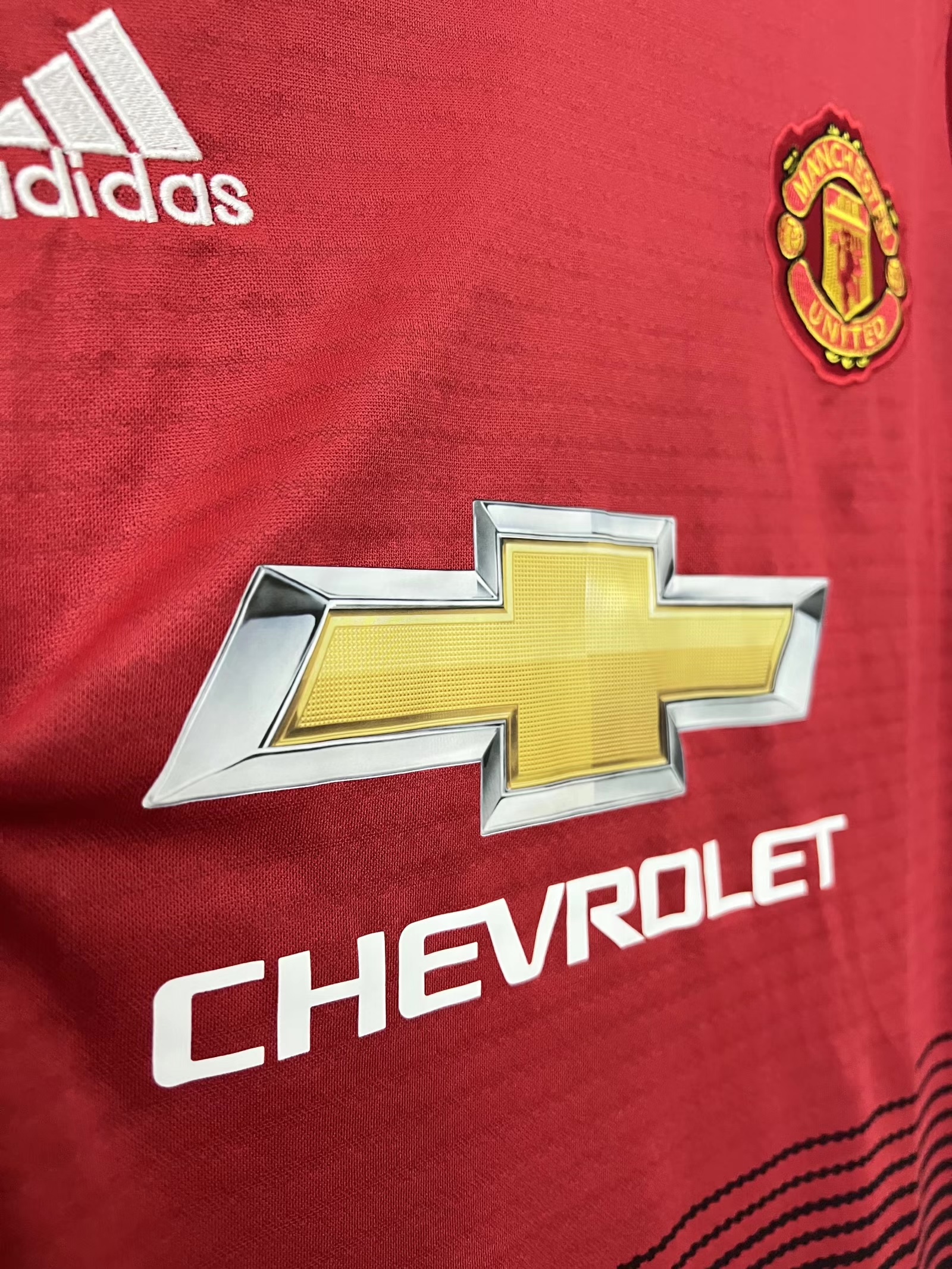18/19 Retro Manchester United Home Football Jersey 1:1 Thai Quality